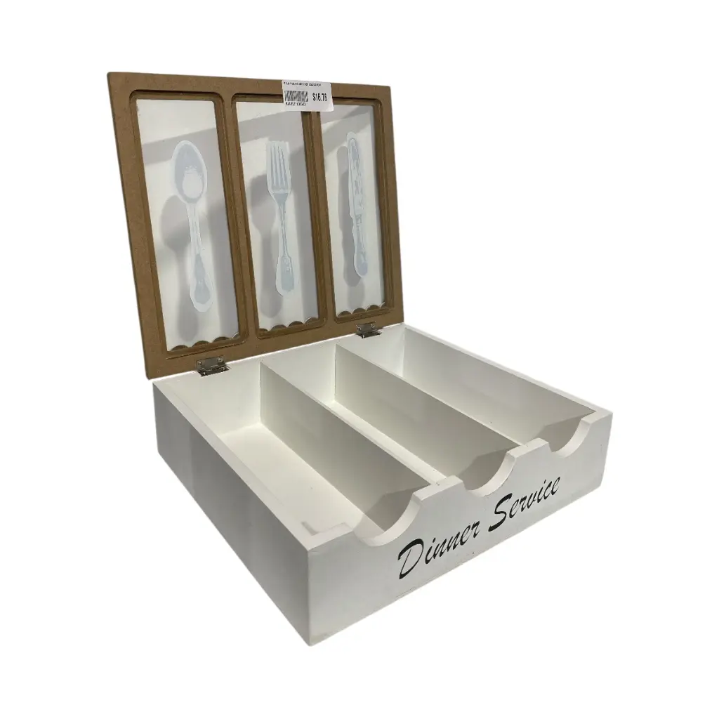 CAJA PARA CUBIERTOS 26X23X7CM