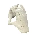 FIGURA DEC. MANOS CORAZON ARENISCA REF:ES28730 15X7X8.5CM