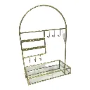 JOYERO METALICO/BASE DE ESPEJO REF:B8210-9 21X10X30CM