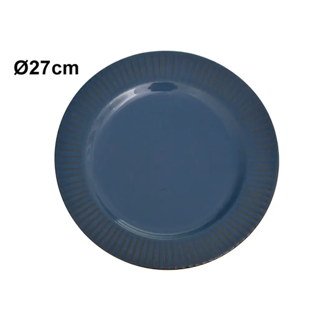 PLATO TENDIDO CERAMICA REF:SAN5269/TJL-24ST1014193 Ø27CM