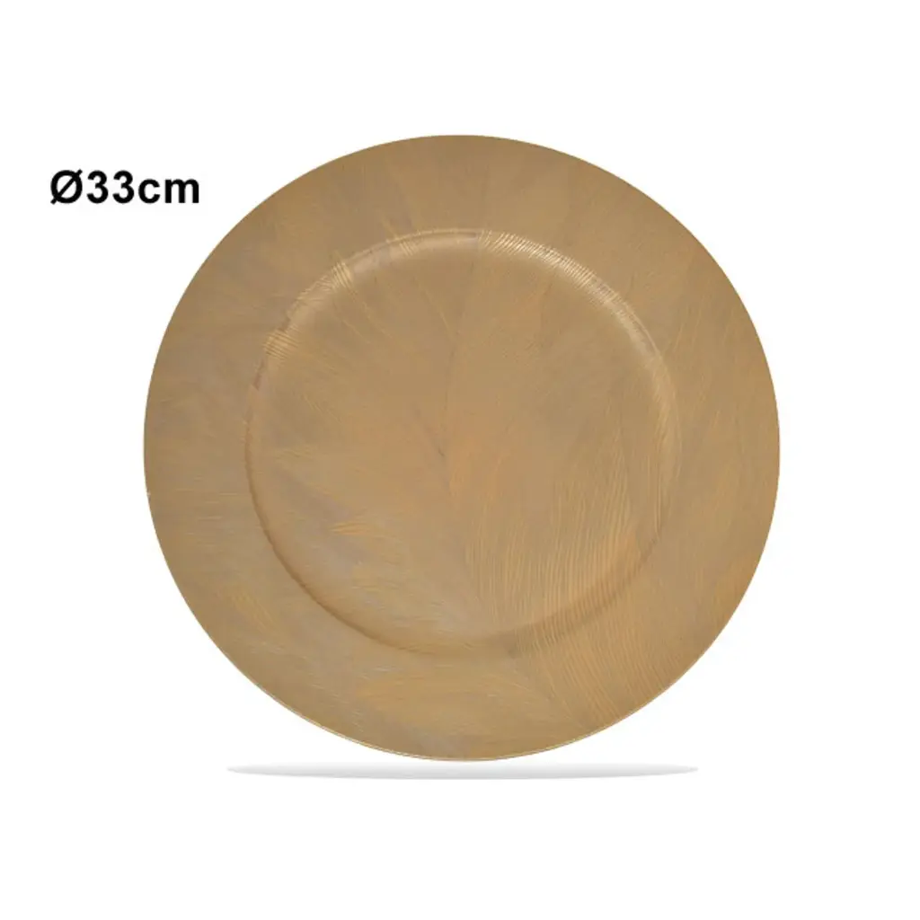 PLATO BASE PLAST. REF:PP48633GJ2 Ø33CM 