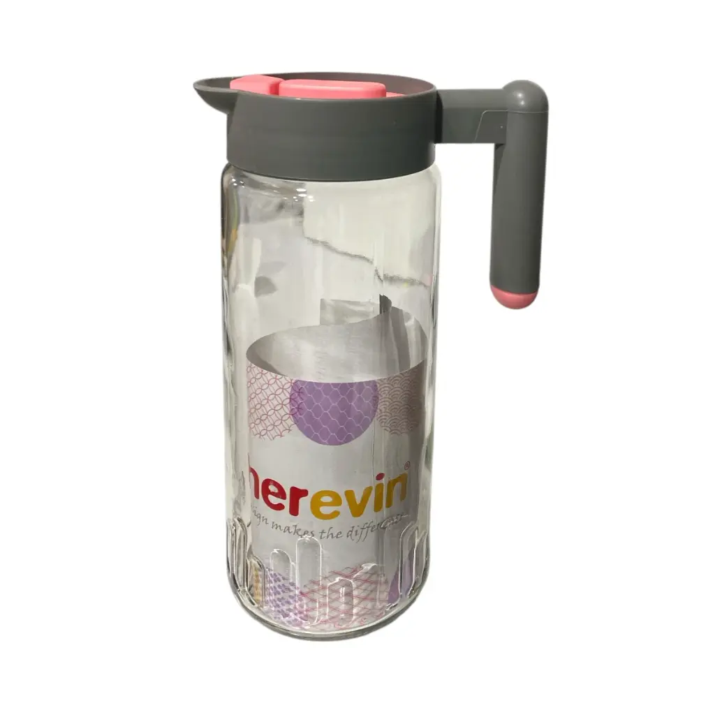 JARRA DE VIDRIO C/TAPA REF:111102-580 1.5 LT.