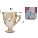 JARRA DE VIDRIO AMBAR REF:SAN5753 14X20CM 1100ML