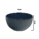 PLATO TENDIDO PORCELANA AZUL REF:SAN5270/TJL-24ST1014194 Ø22CM