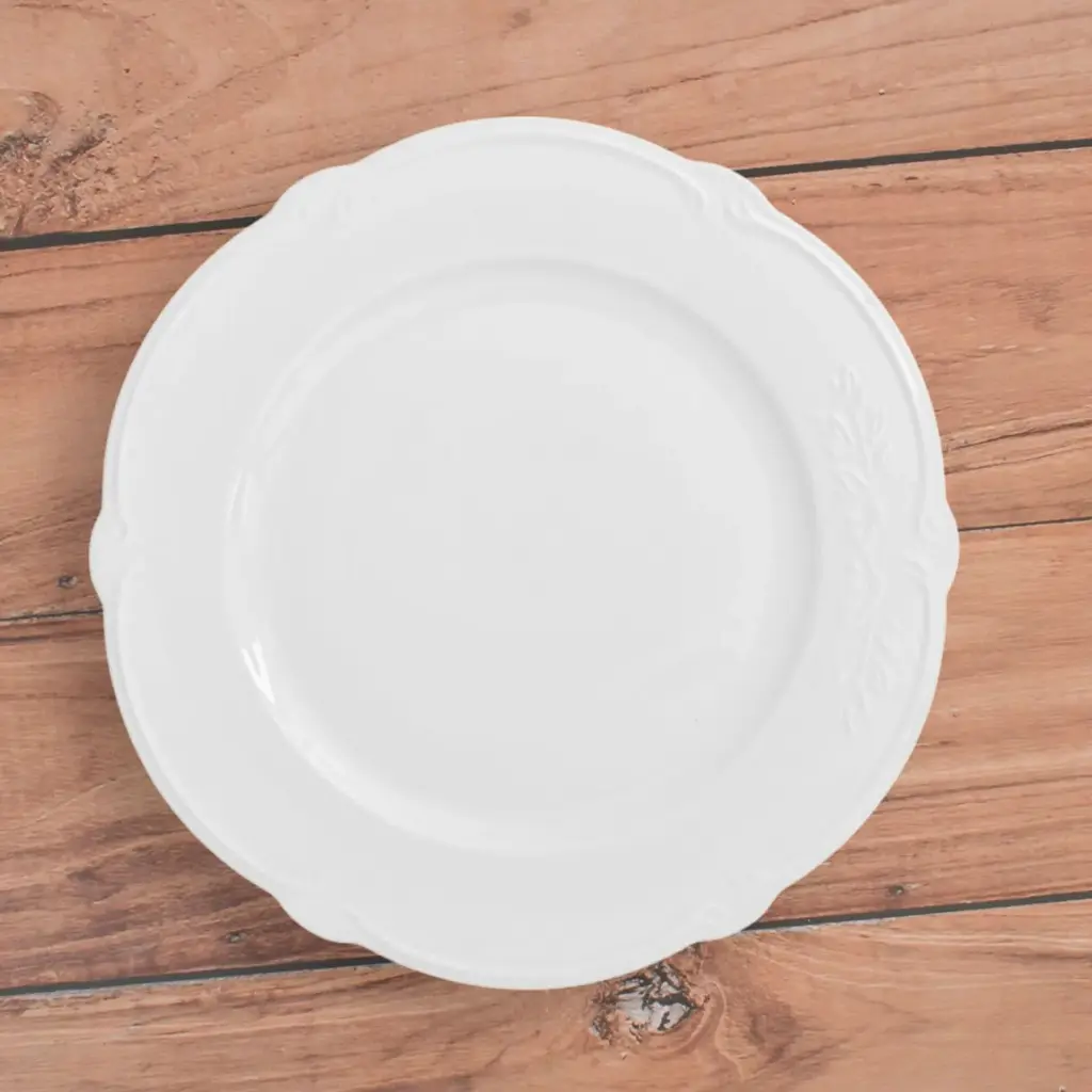 PLATO TENDIDO PORCELANA REF:HN02803-65 Ø26CM