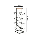 ESTANTE P/VINO METALICO REF:ES27083 