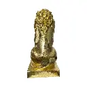 LEON DORADO POLIRESINA 9X11X20CM