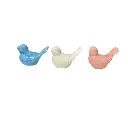 PAJARITOS PORCELANA COLOR SURTIDO 7.5X4X5CM