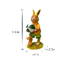 CONEJO POLIRESINA SURT. C/U 4.5X4X10CM