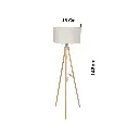 LAMPARA DE PISO C/PANTALLA TELA REF:LT-MF1002 Ø45CM X 148CM