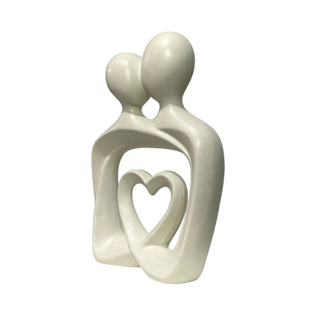 ABRAZO ETERNO/BLANCO POLIRESINA REF:ES28733 17X7X25CM