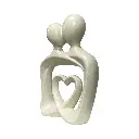 ABRAZO ETERNO/BLANCO POLIRESINA REF:ES28733 17X7X25CM