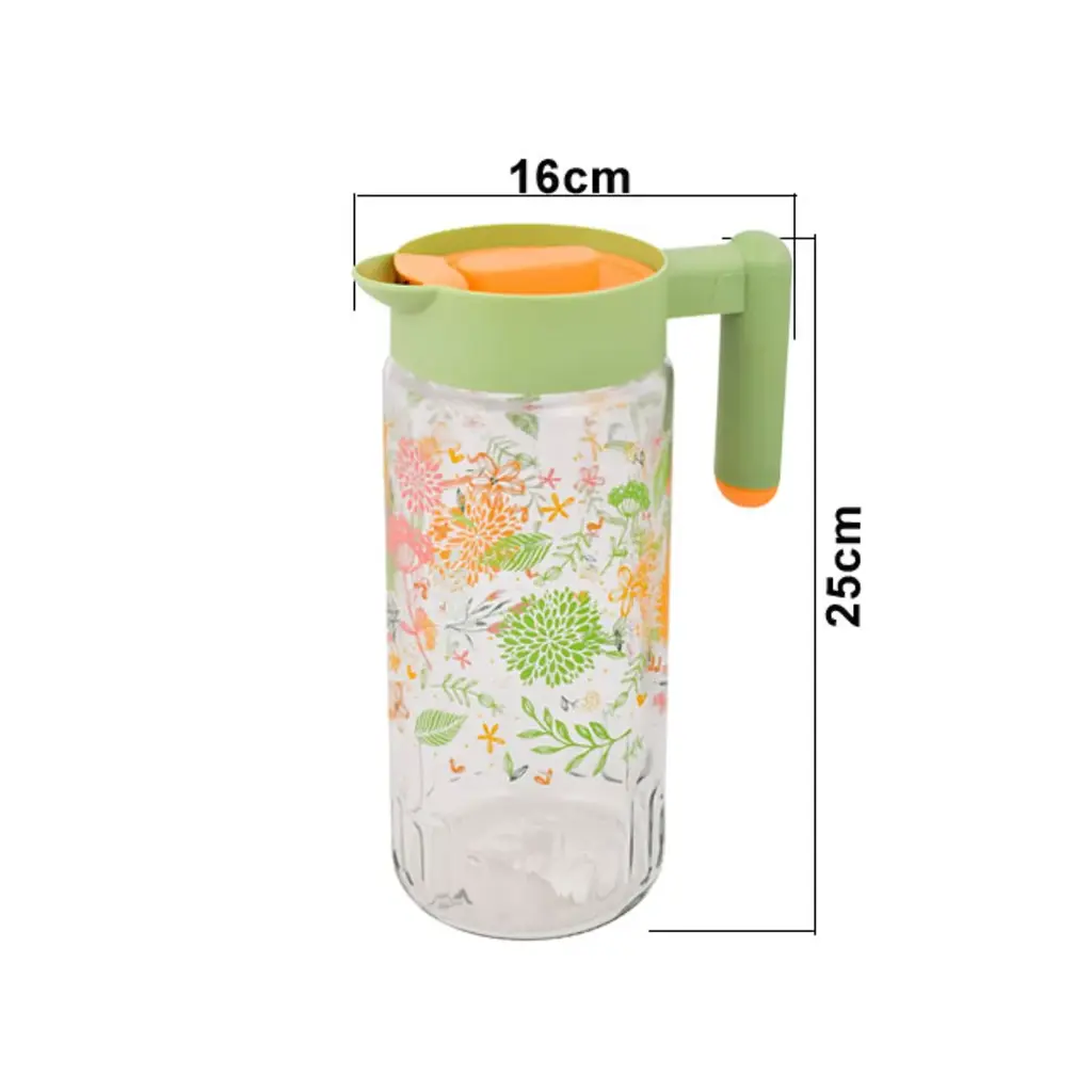 JARRA DE VIDRIO C/TAPA REF:111102-580 1.5 LT.