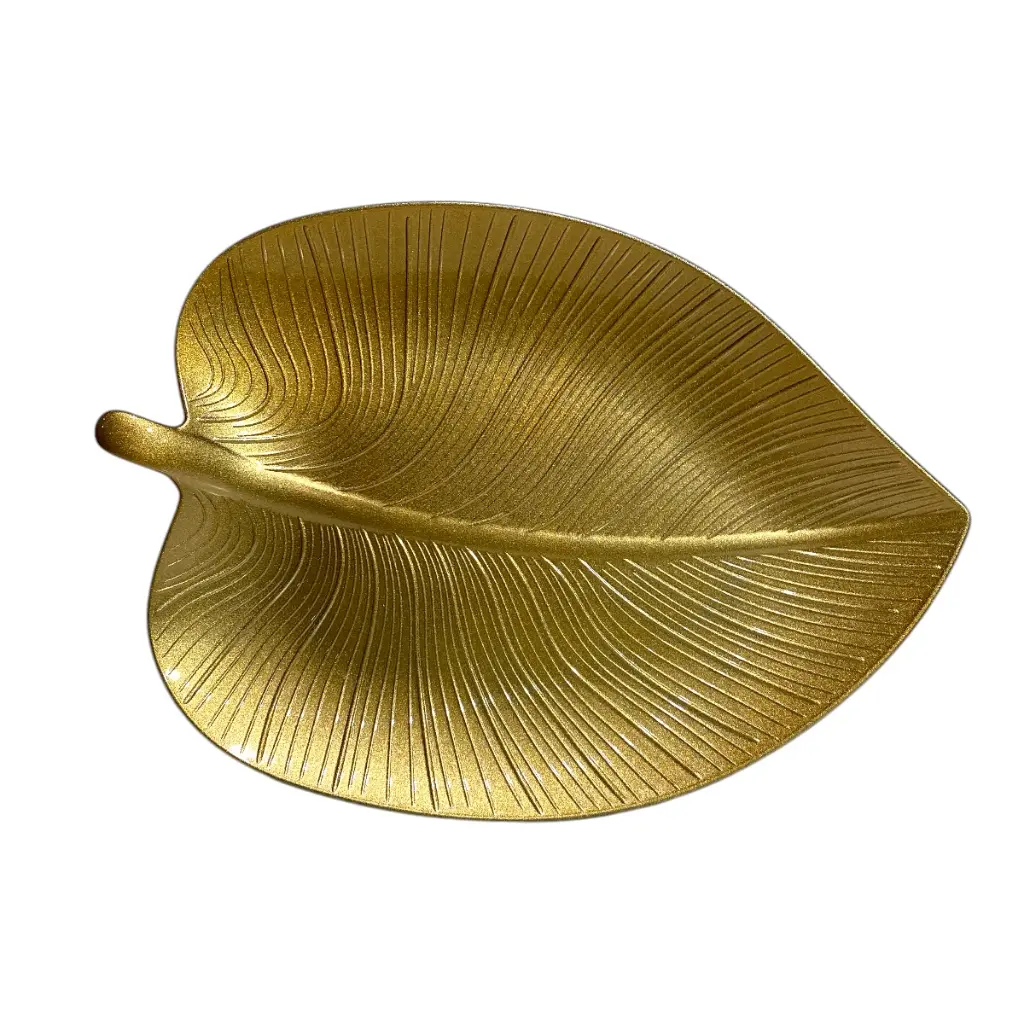 BANDEJA PLAST. DORADA REF:PP46932GJ2 33CM