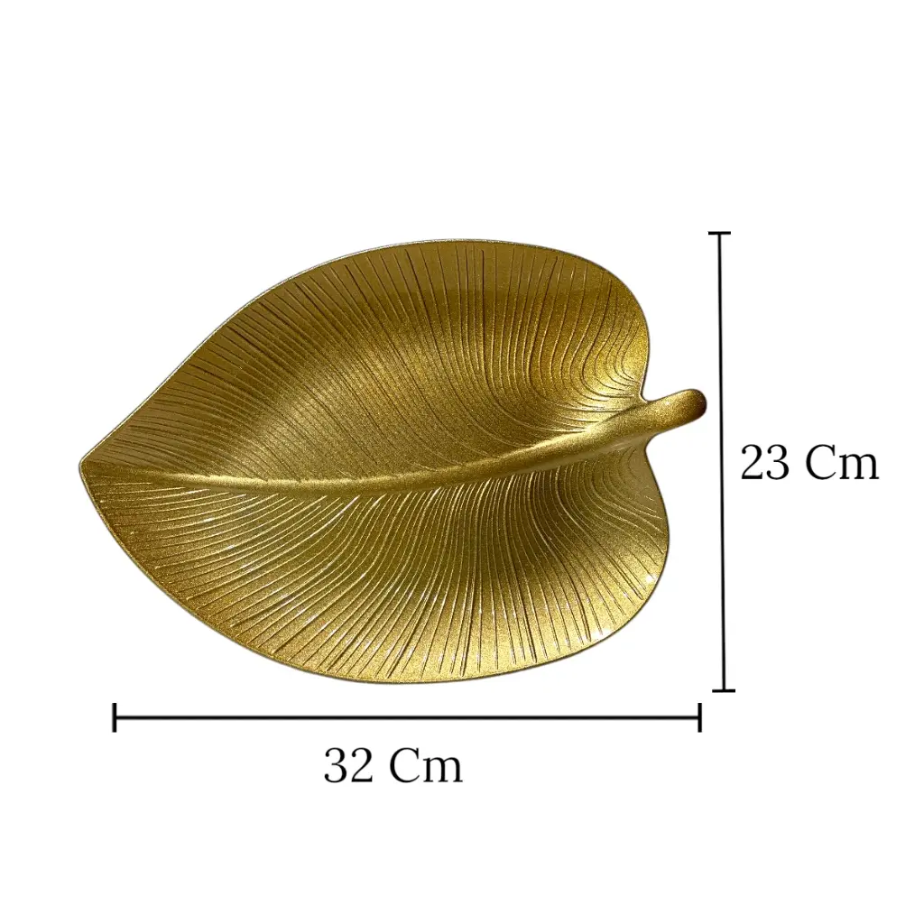 BANDEJA PLAST. DORADA REF:PP46932GJ2 33CM