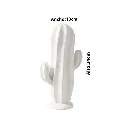 CACTUS CERAMICA BLANCO REF:ES22909 22X12X6.5CM