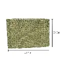 INDIVIDUAL RECTANGULAR PLAST. TEJIDO REF:ES27970 30X43CM