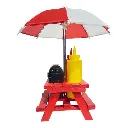 SET DE ENVASES P/MAYONESA Y CONDIMENTOS REF:BBQ23-7301C 19X17X31CM