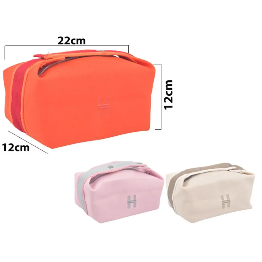 COSMETIQUERA DE LONA REF:SAN4756 22X13X10CM