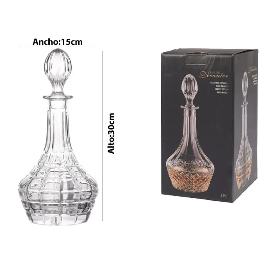 WHISKERA VIDRIO REF:SAN4243/3103/3104 750ML