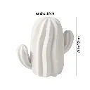 CACTUS BLANCO CERAMICA REF:ES22910 16X16X8CM