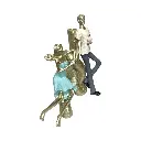 FIGURA AMOR FLORERO POLIRESINA REF:ES28713 22X11X26CM