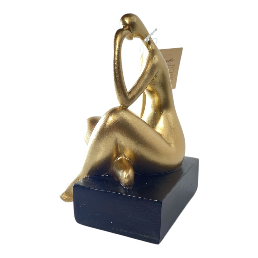 DAMA BOTERO RESINA 18CM, SURT,2