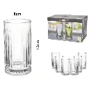 VASO DE VIDRIO SETX6PZ. REF:QY1477 445ML