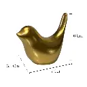 XAJARITO DORADO DECOR. POILIRESINA 7X3.5X6CM