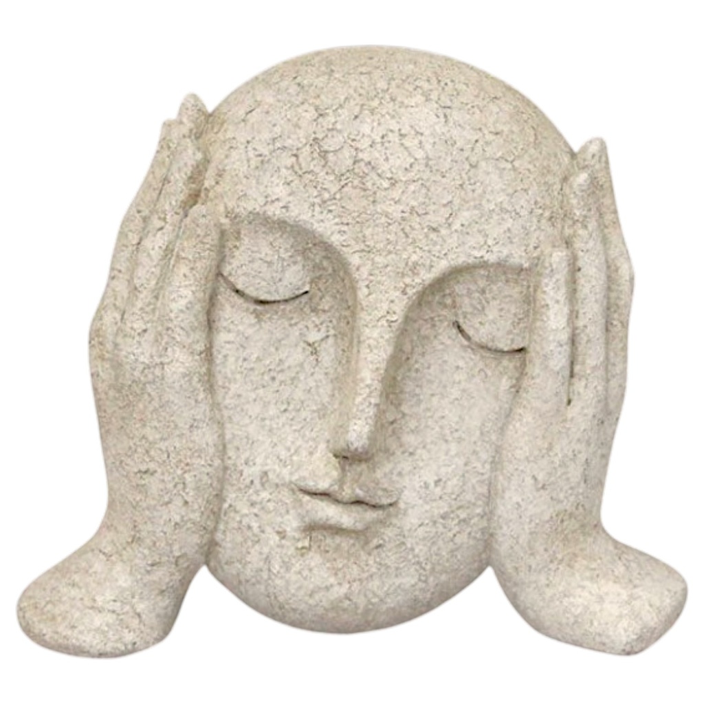 ROSTRO VIRTUDES POLIRESINA 17X8X18CM
