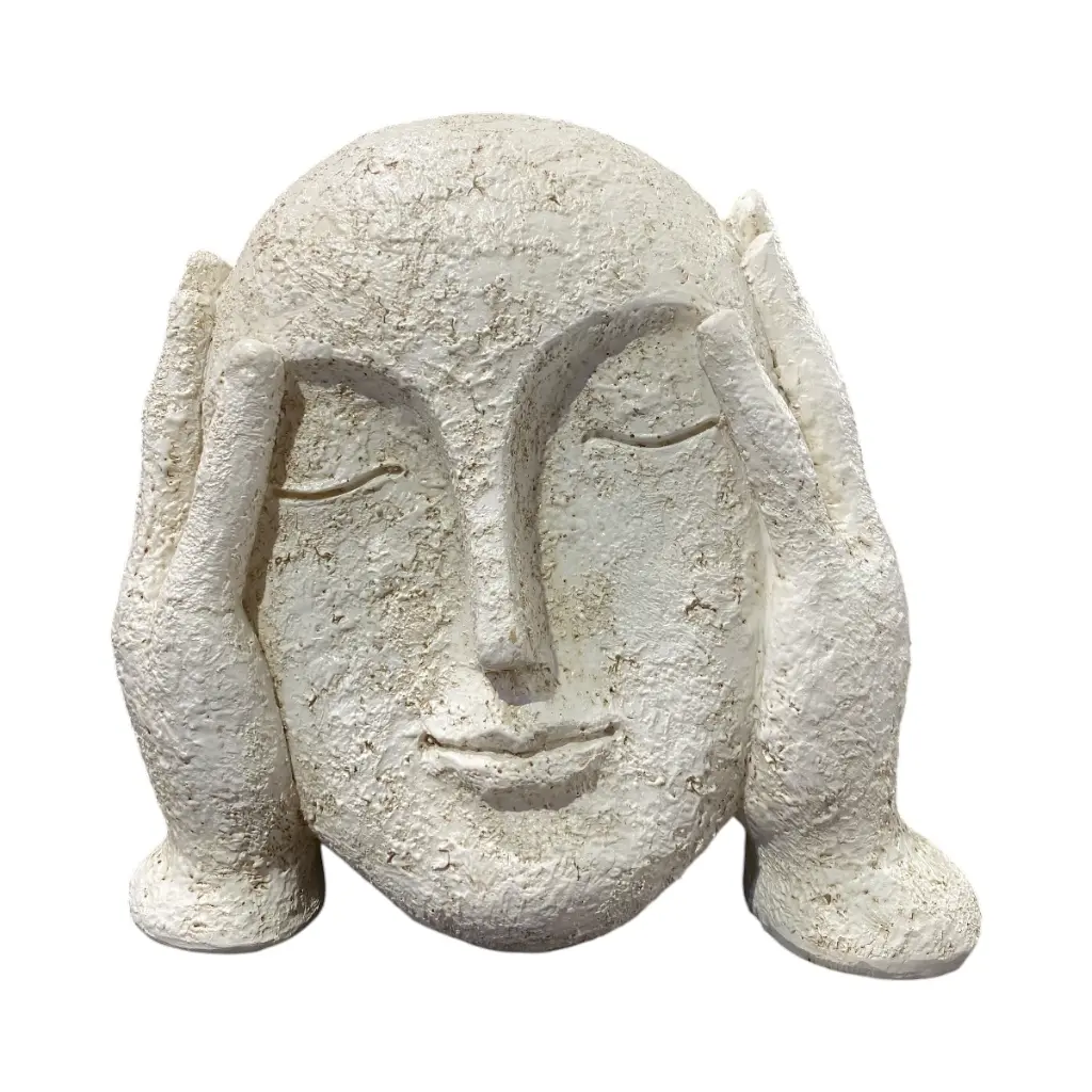 ROSTRO VIRTUDES POLIRESINA 17X8X18CM