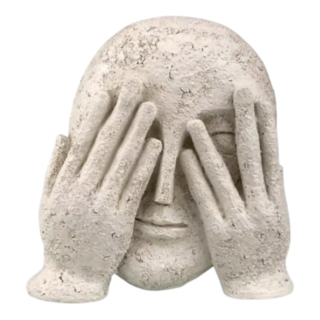 ROSTRO VIRTUDES POLIRESINA 17X8X18CM