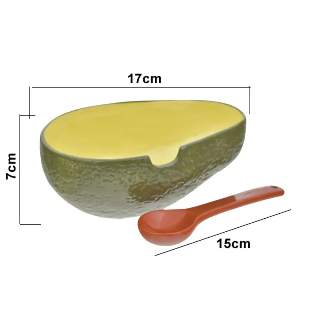 TAZON C/ CUCHARA AGUACATE 17CM REF:LD25008