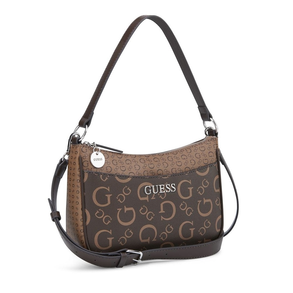 CARTERA GRANBY CROSSBODY GUESS MARRON 25X20CM 