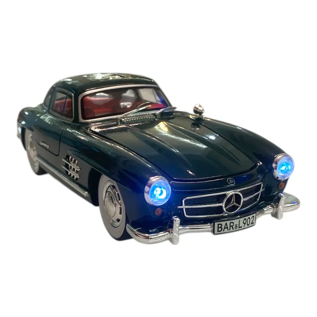CARRO METALICO DE COLECCION MERCEZ BENZ 300SL 