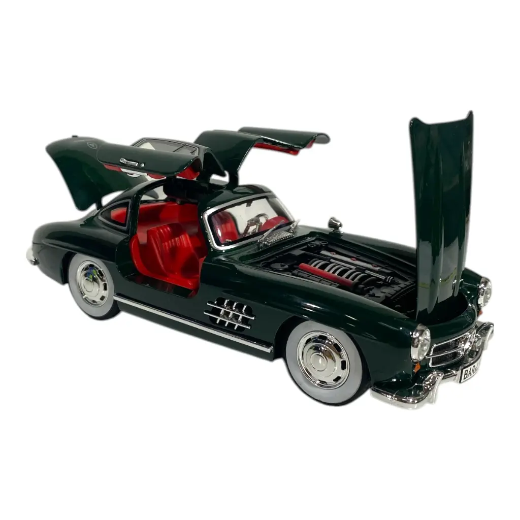 CARRO METALICO DE COLECCION MERCEZ BENZ 300SL 