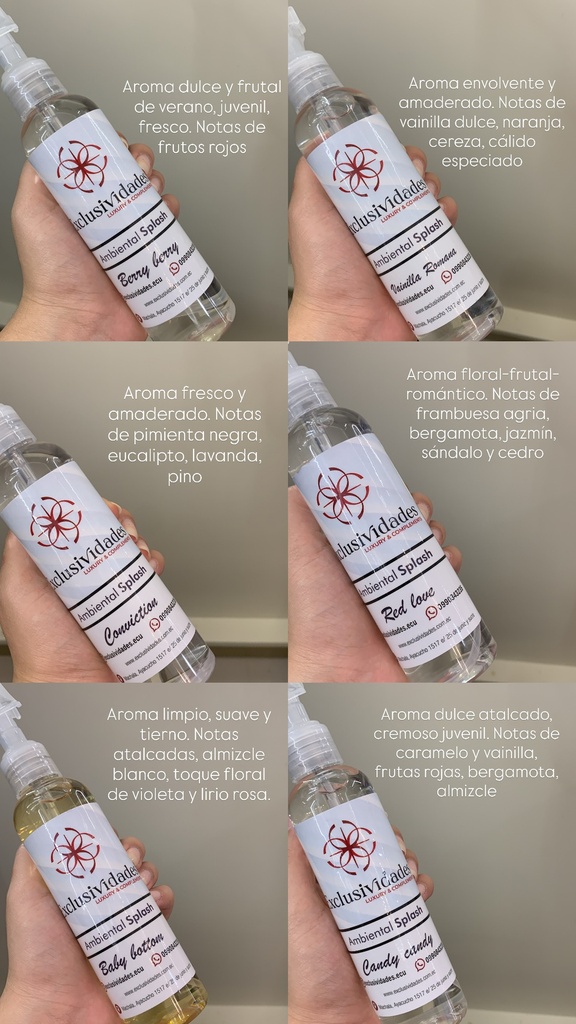 ESENCIA AMBIENTAL EXCLUSIVIDADES 200ML