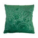COJIN FELPA CIRCULOS BORDADOS HOME LIFE 40X40CM