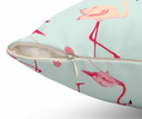 COJIN DE LINO FLAMINGO 45X45CM