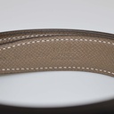 CINTURON HERMES BLACK/ETOUPE CONSTANCE REVERSIBLE BELT