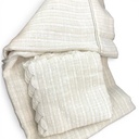MANTEL 8 PUESTOS LINO TEXTURIZADO 160X280CM INC. 8 SERVILLETAS