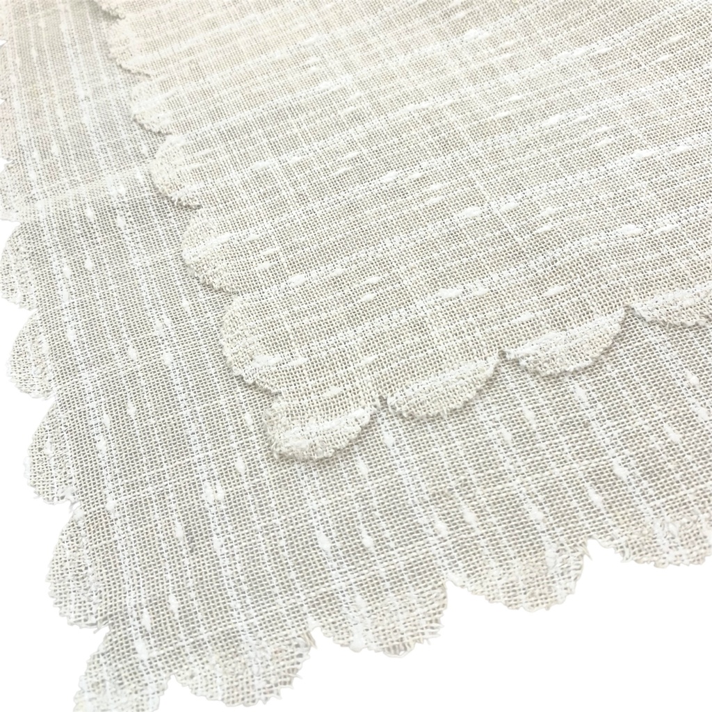 SET DE 6 SERVILLETAS DE LINO 38X38CM