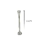 CANDELABRO DE CRISTAL 4.5X30CM