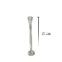 CANDELABRO DE CRISTAL 4.5X30CM