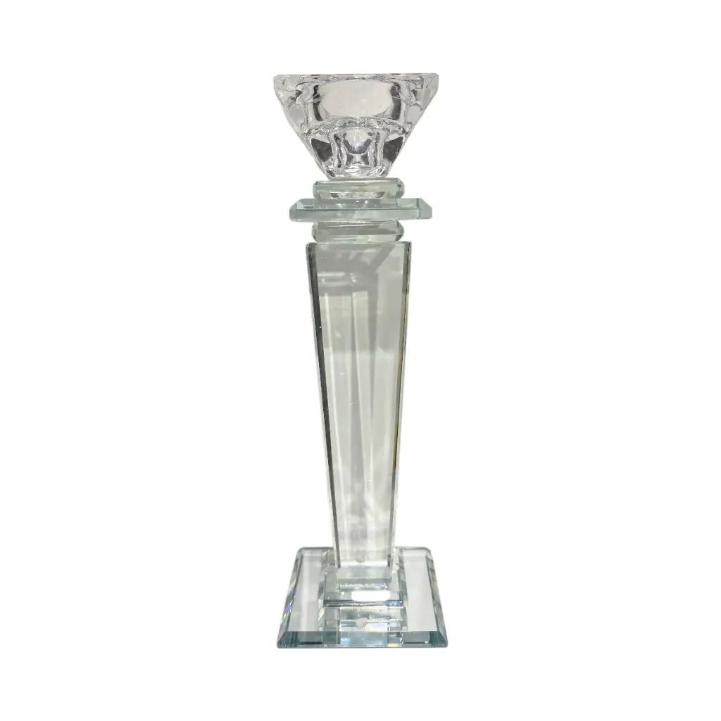 CANDELABRO DE CRISTAL 4.5X30CM