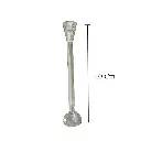 CANDELABRO DE CRISTAL 4.5X30CM