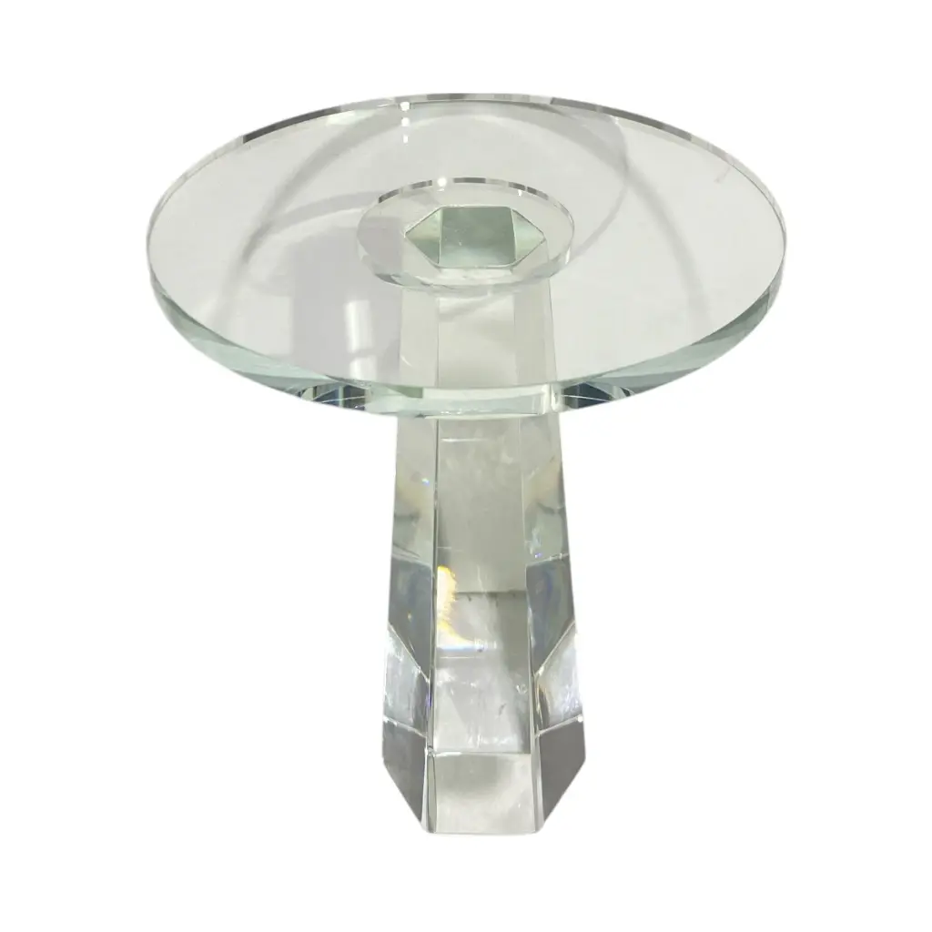 CANDELABRO DE CRISTAL 4.5X30CM