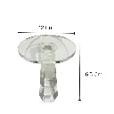 CANDELABRO DE CRISTAL 12X14.5CM
