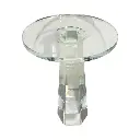CANDELABRO DE CRISTAL 4.5X30CM