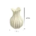 JARRON CERAMICA ARTE MODERNO 13X20CM